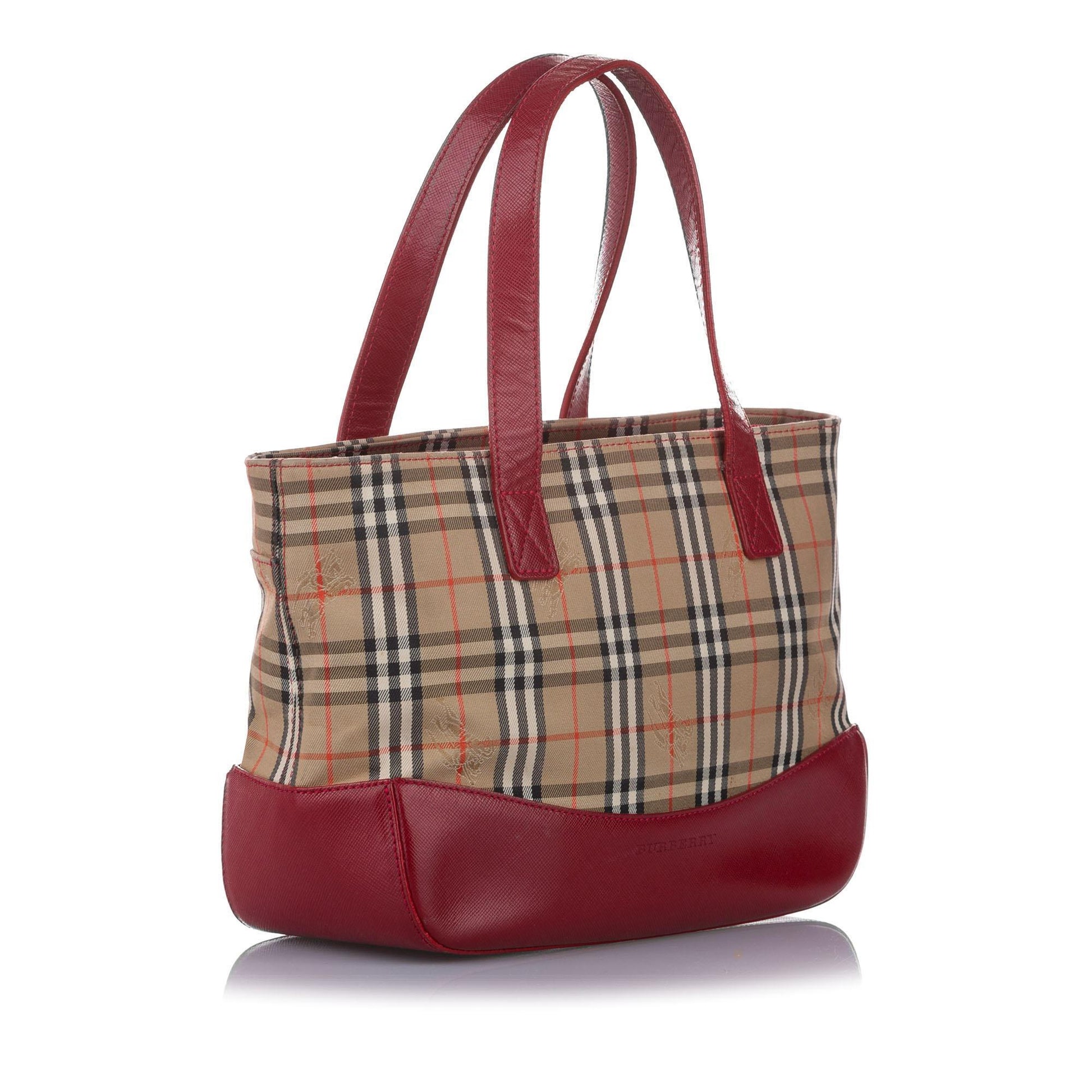 Burberry Haymarket Tote Bag - Ewore Bags