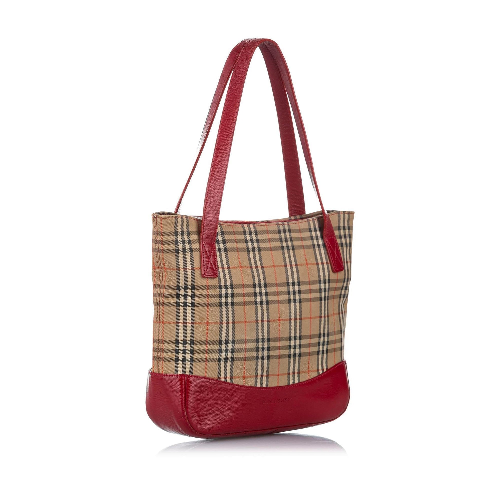 Burberry Haymarket Tote Bag - Ewore Bags
