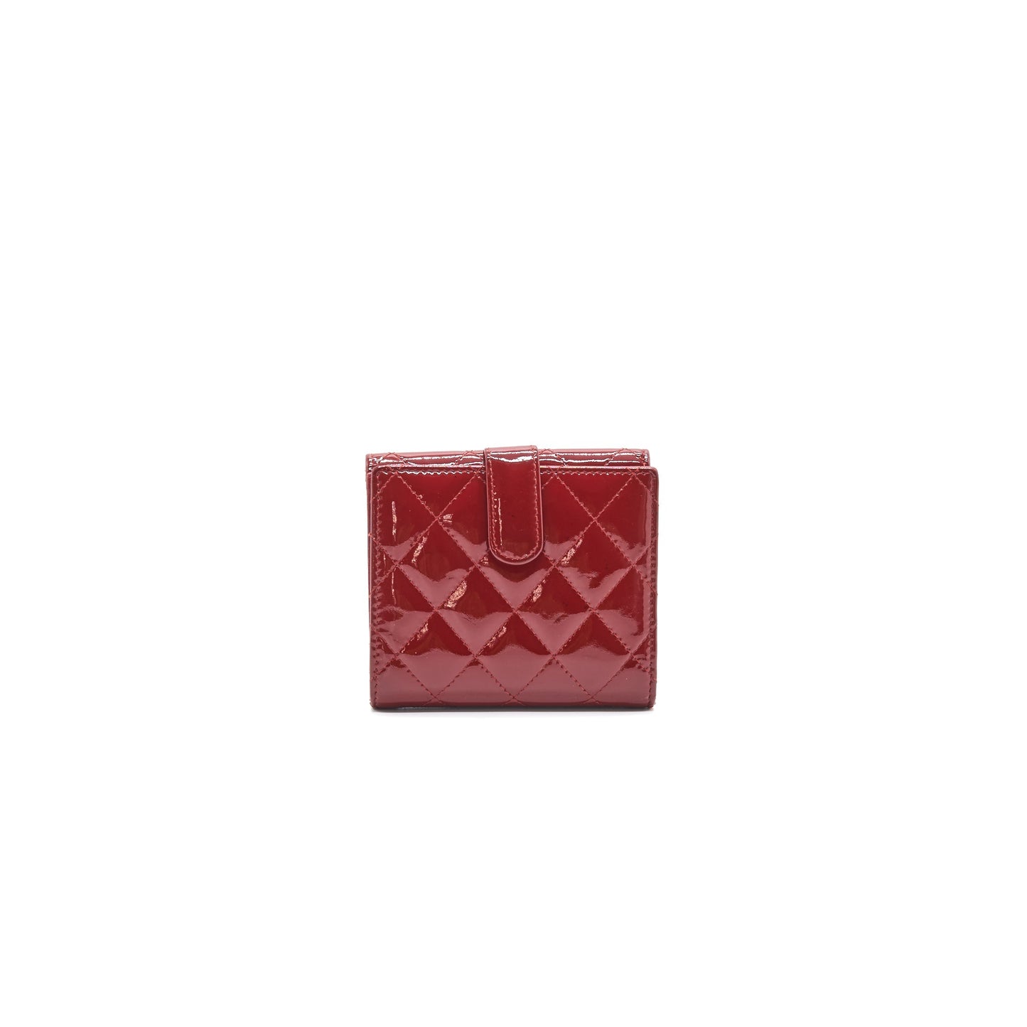 Chanel Patent small Wallet Rouge