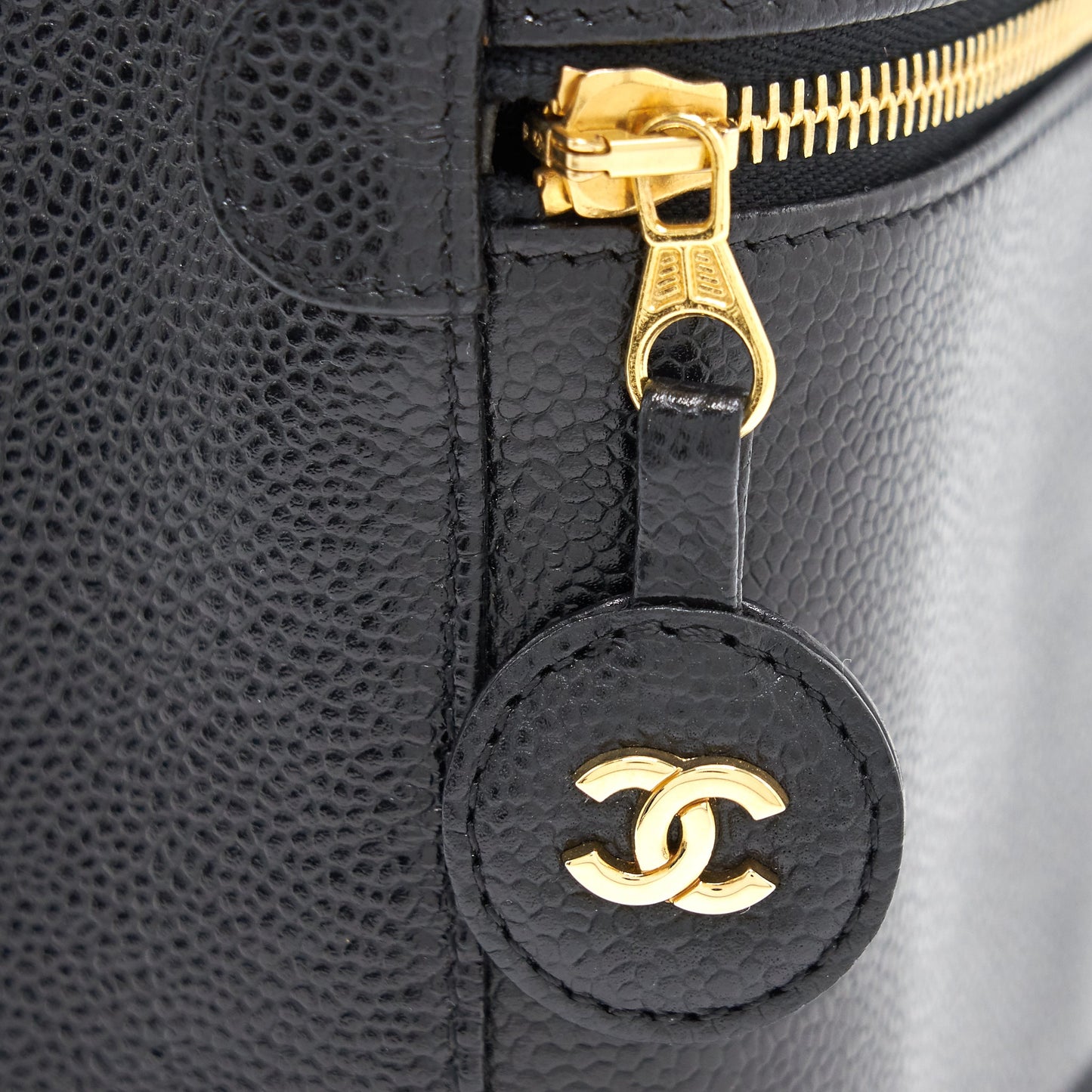 Chanel  Caviar Vanity Case