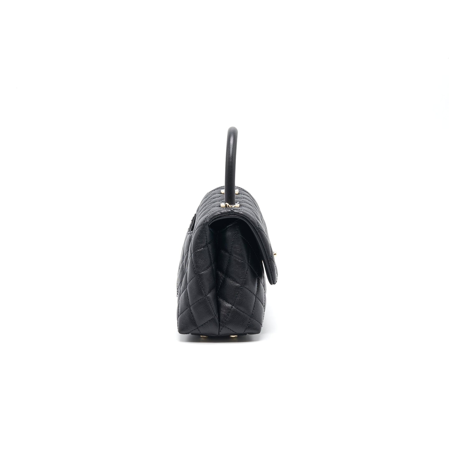 Chanel Cocohandle Mini Black LGHW Handbag