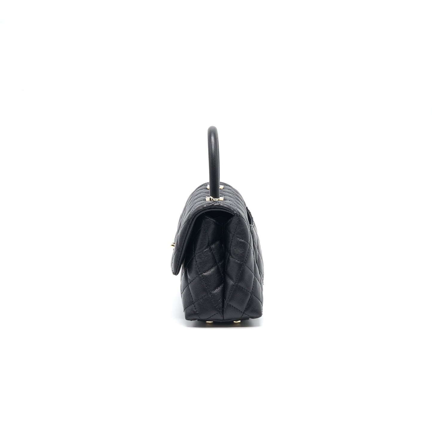 Chanel Cocohandle Mini Black LGHW Handbag