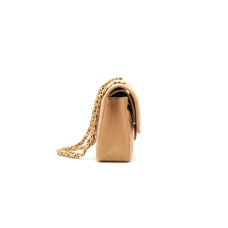 Chanel Medium Classic Flap Dark beige with GHW Shoulder Bag