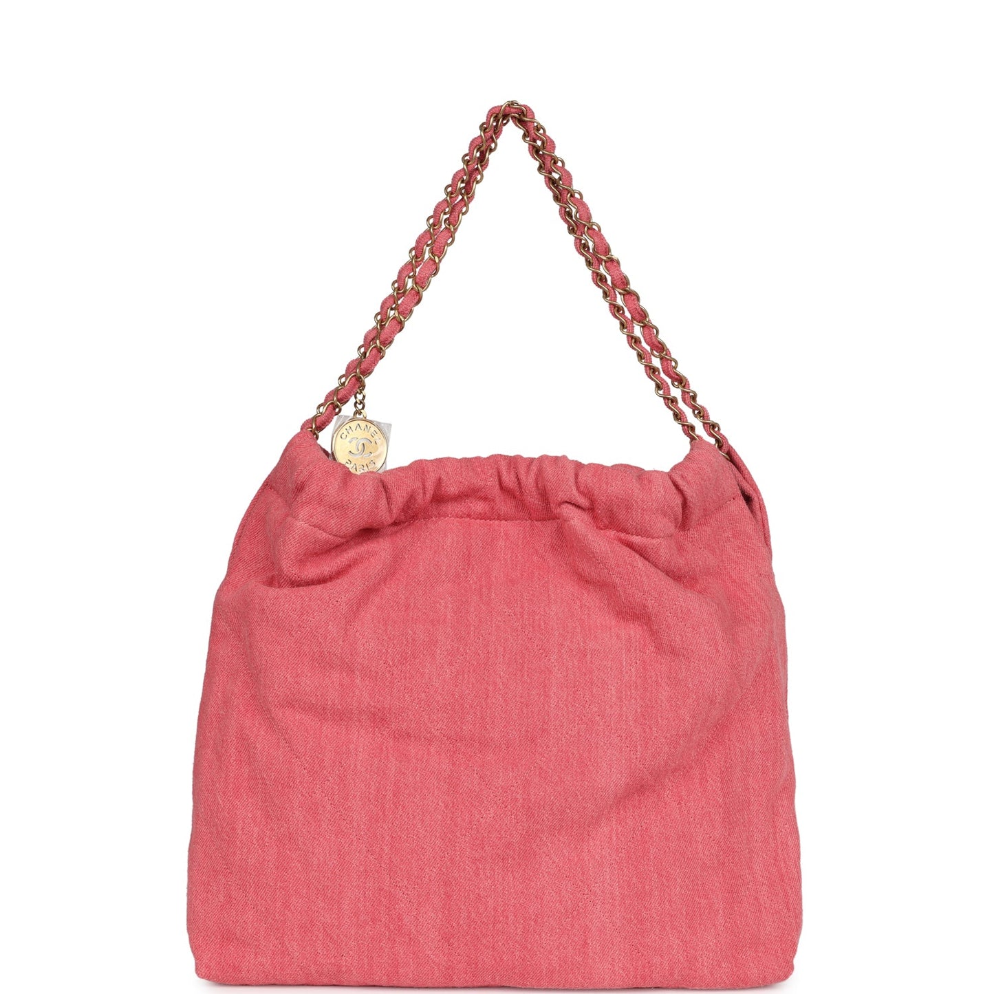 Chanel Small 22 Bag Light Red Washed Gold Hardware