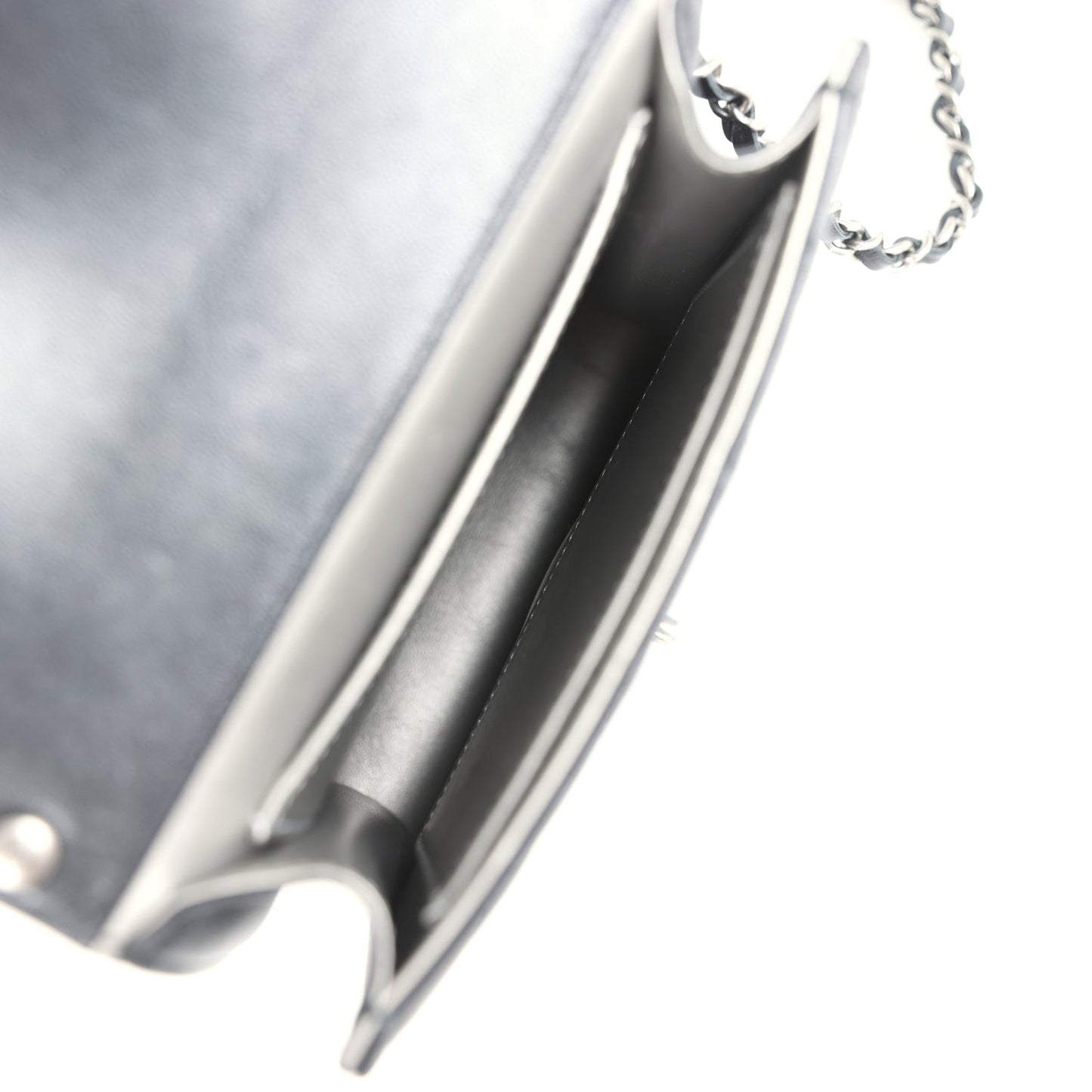 Chanel Chic Pearls Flap Bag Black Calfskin Aged Ruthenium Hardware