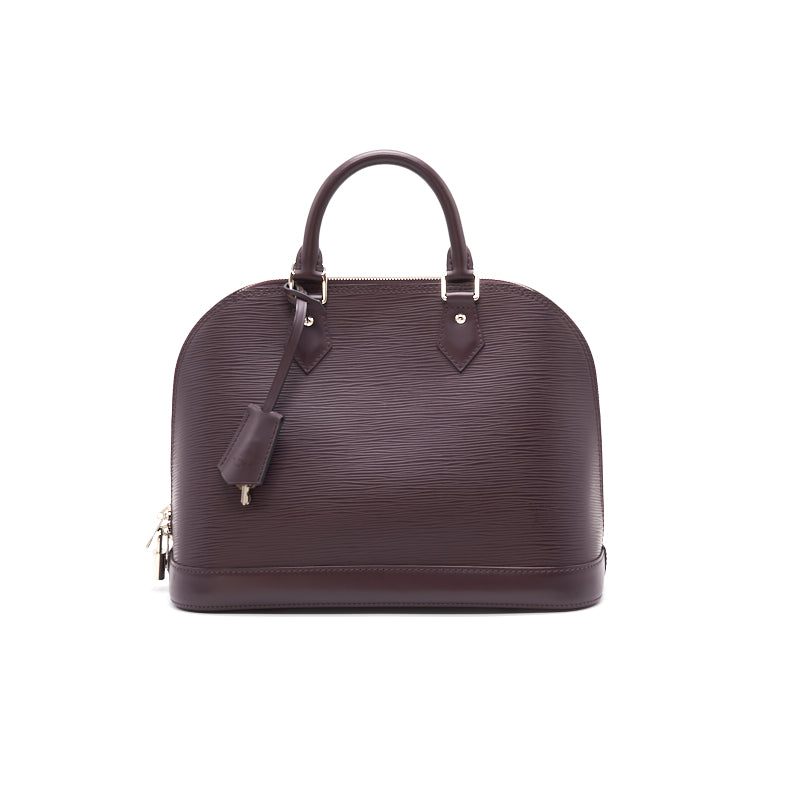 Louis Vuitton Alma PM Epi Leather burgundy SHW