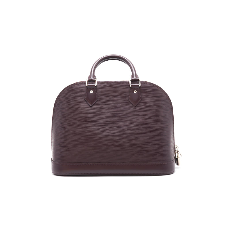 Louis Vuitton Alma PM Epi Leather burgundy SHW