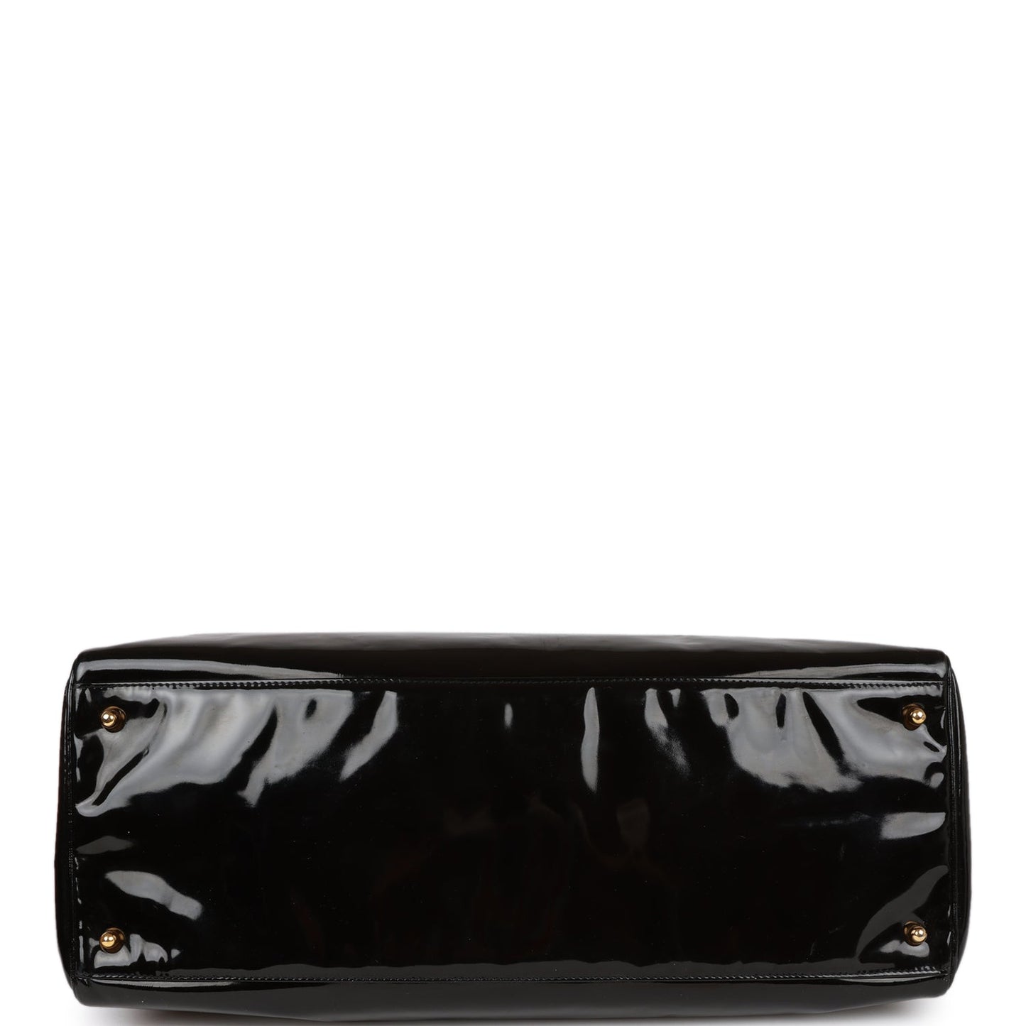Chanel  Supermodel Weekender Tote Bag Black Patent Gold Hardware