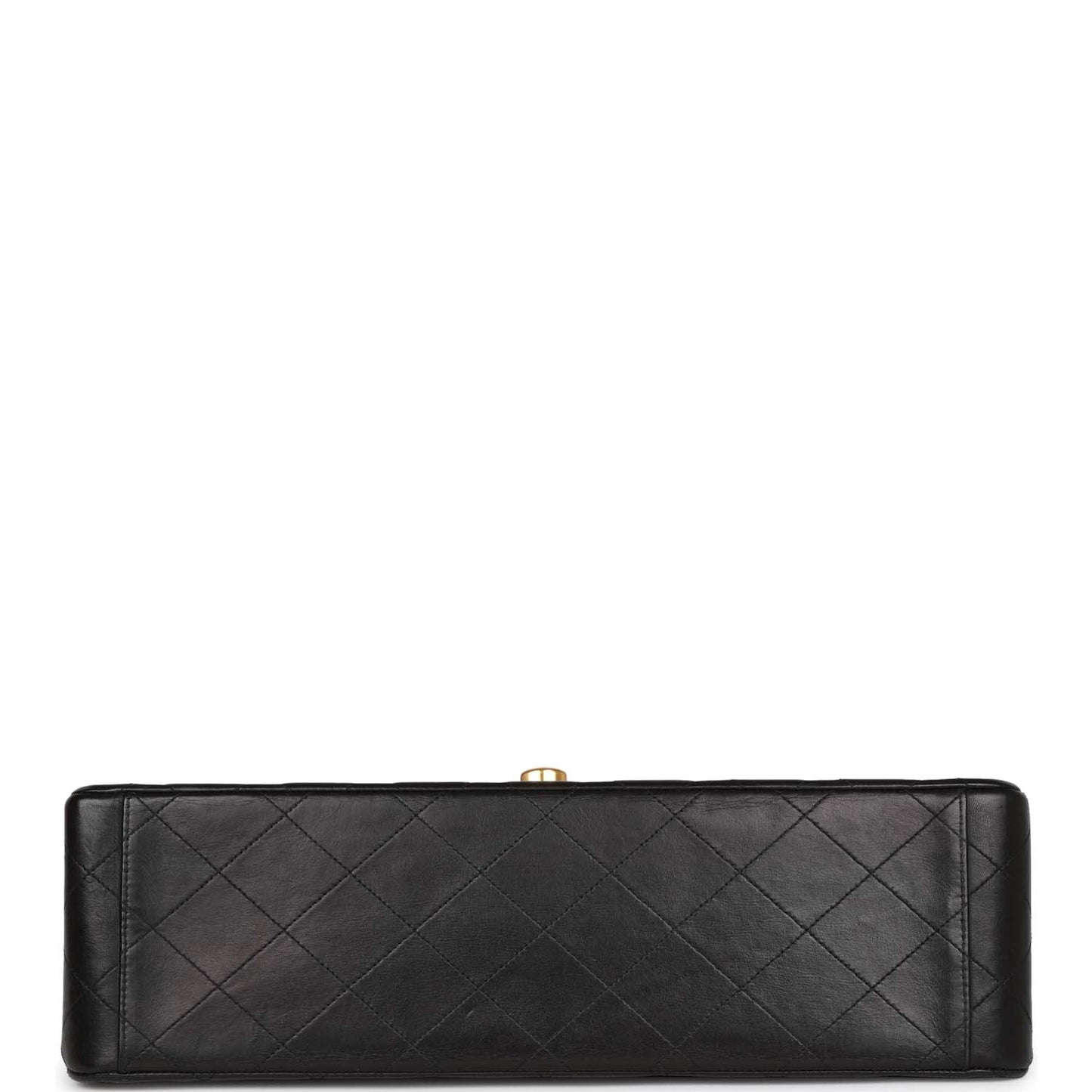 Chanel  XL Jumbo Flap Bag Black Lambskin Gold Hardware