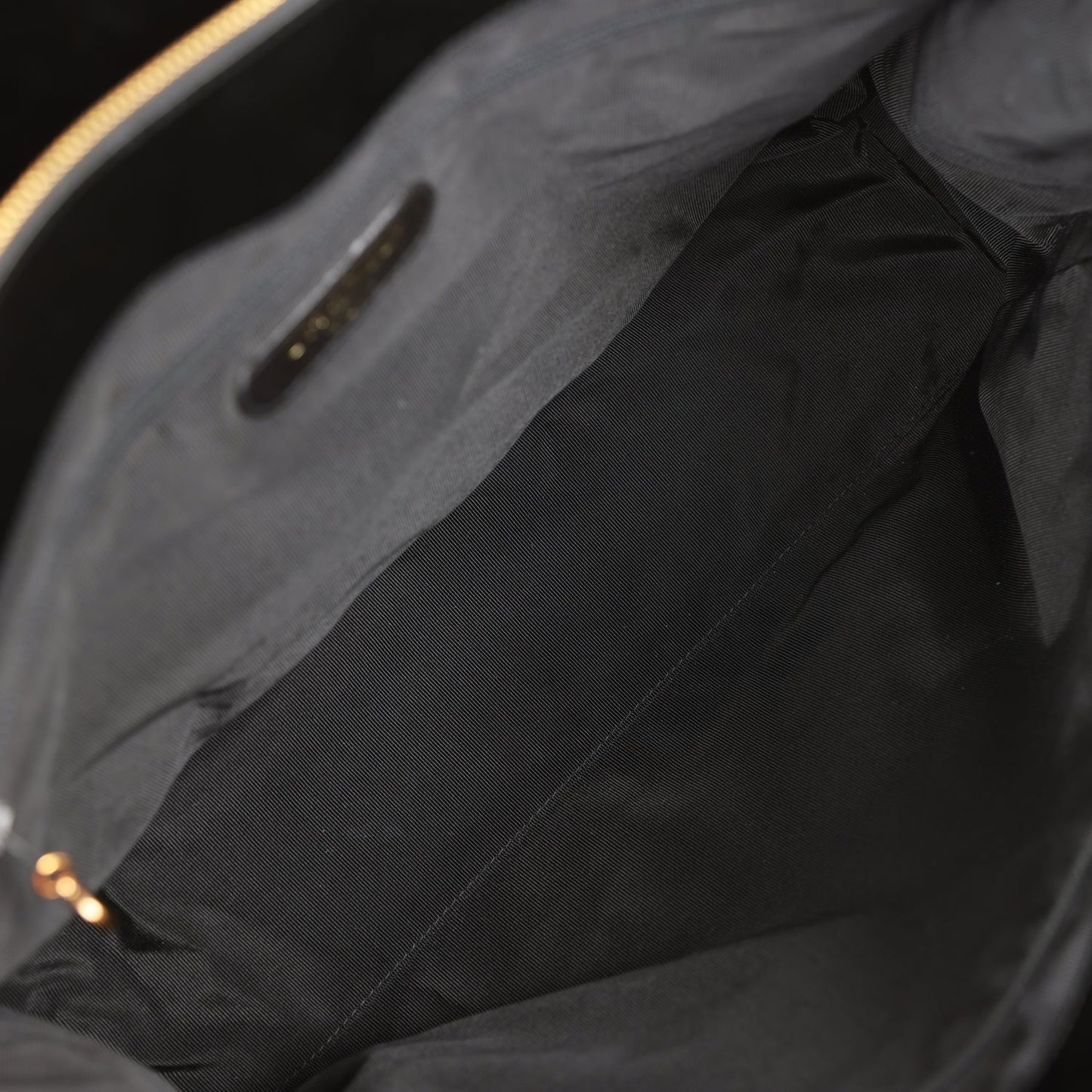 Chanel  Supermodel Weekender Tote Bag Black Patent Gold Hardware
