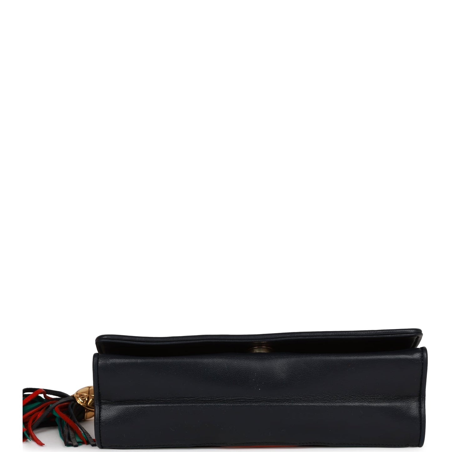 Chanel  Harlequin Flap Bag Green, Red and Blue Lambskin Gold Hardware