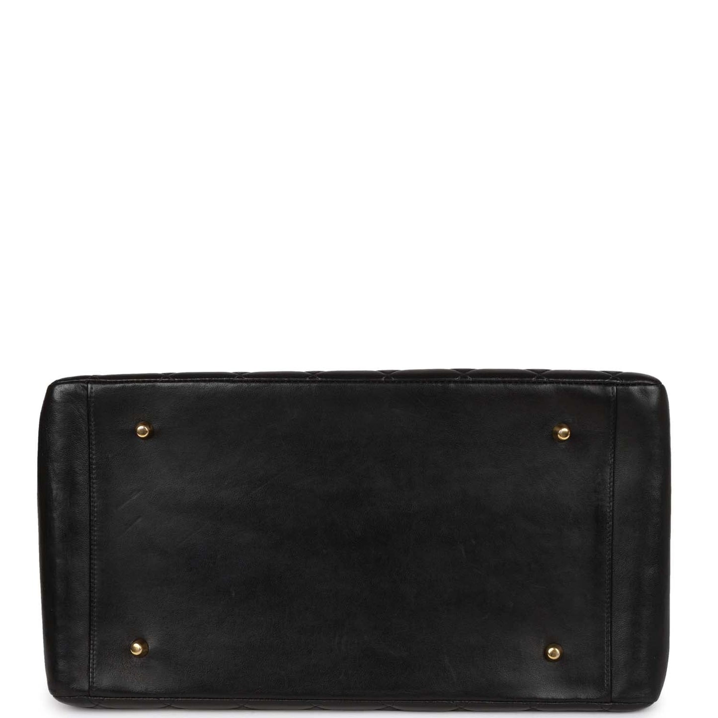 Chanel  Grand CC Timeless Tote Bag Black Lambskin Gold Hardware
