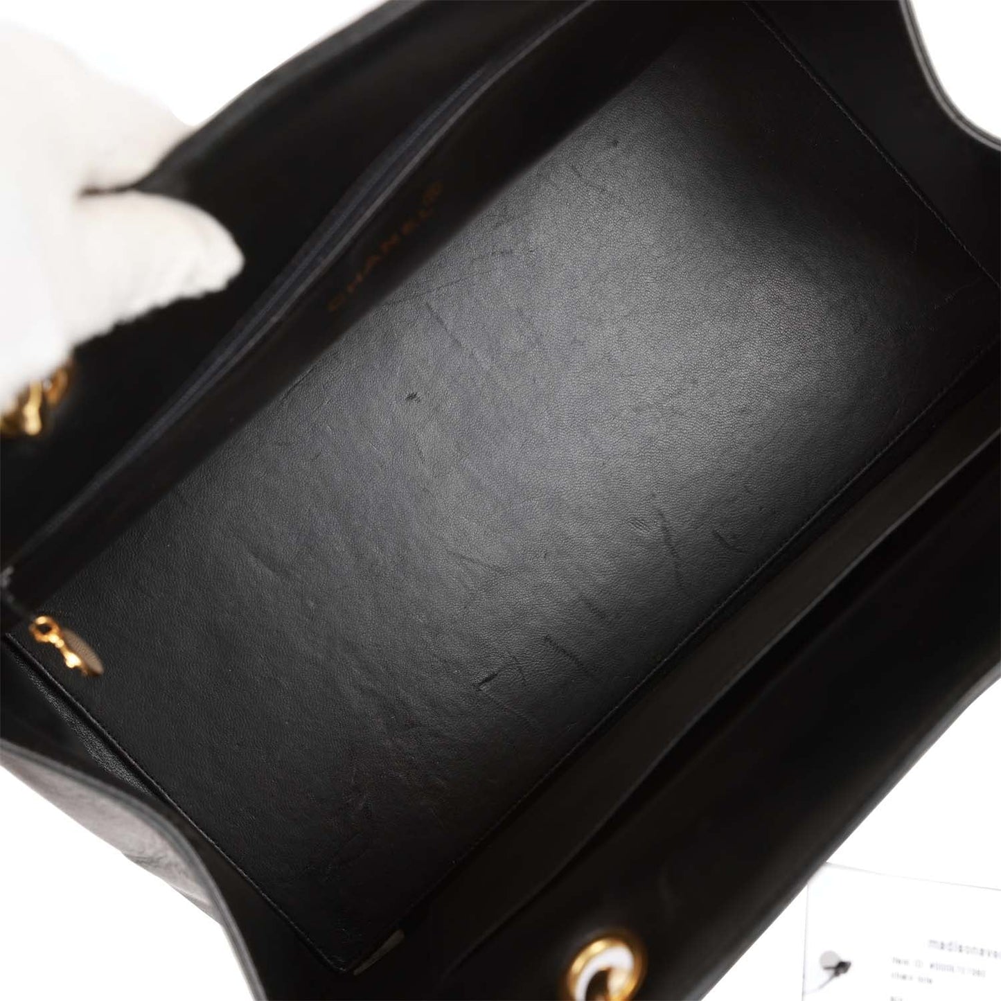 Chanel  Grand CC Timeless Tote Bag Black Lambskin Gold Hardware