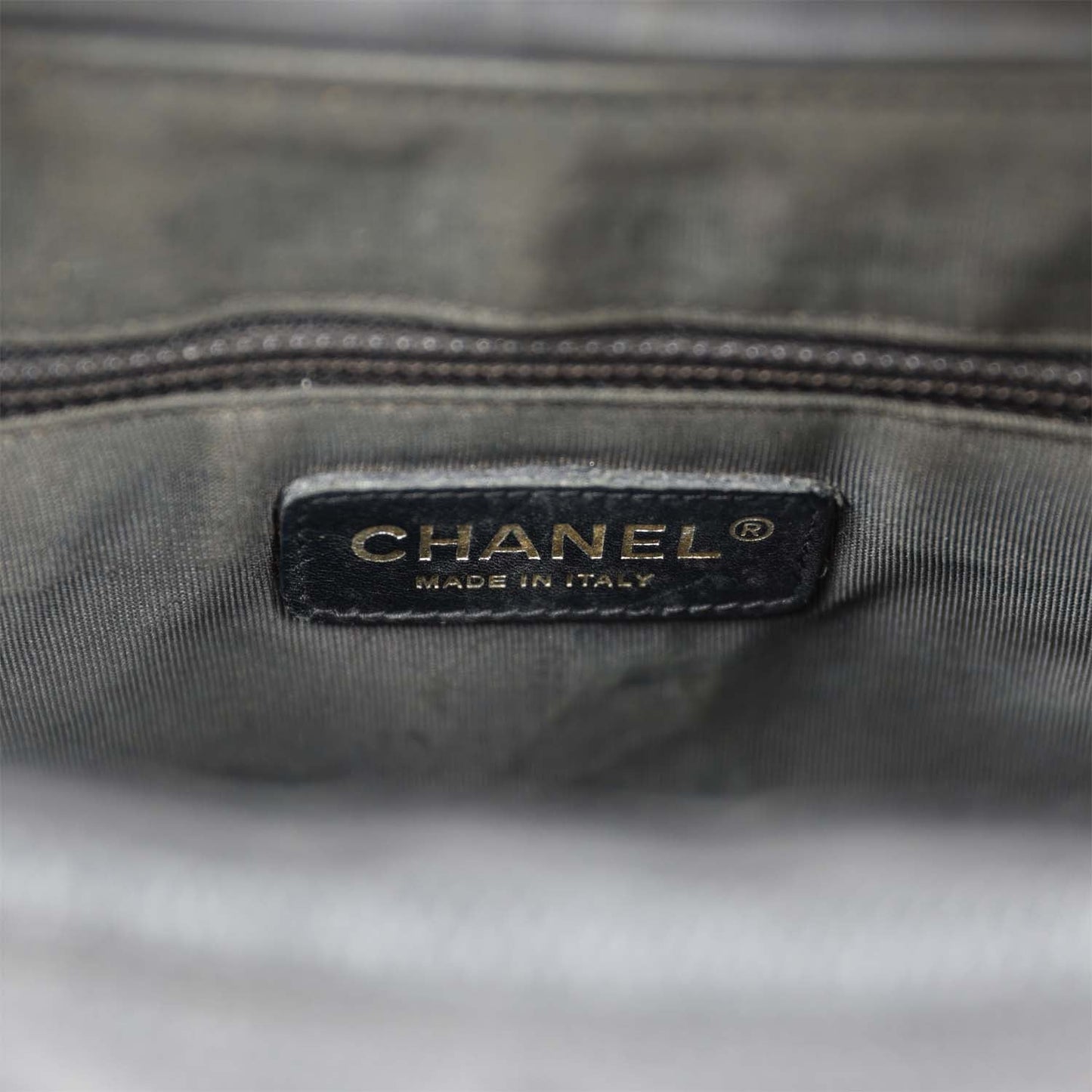 Chanel  Timeless CC Shoulder Bag Black Caviar Gold Hardware