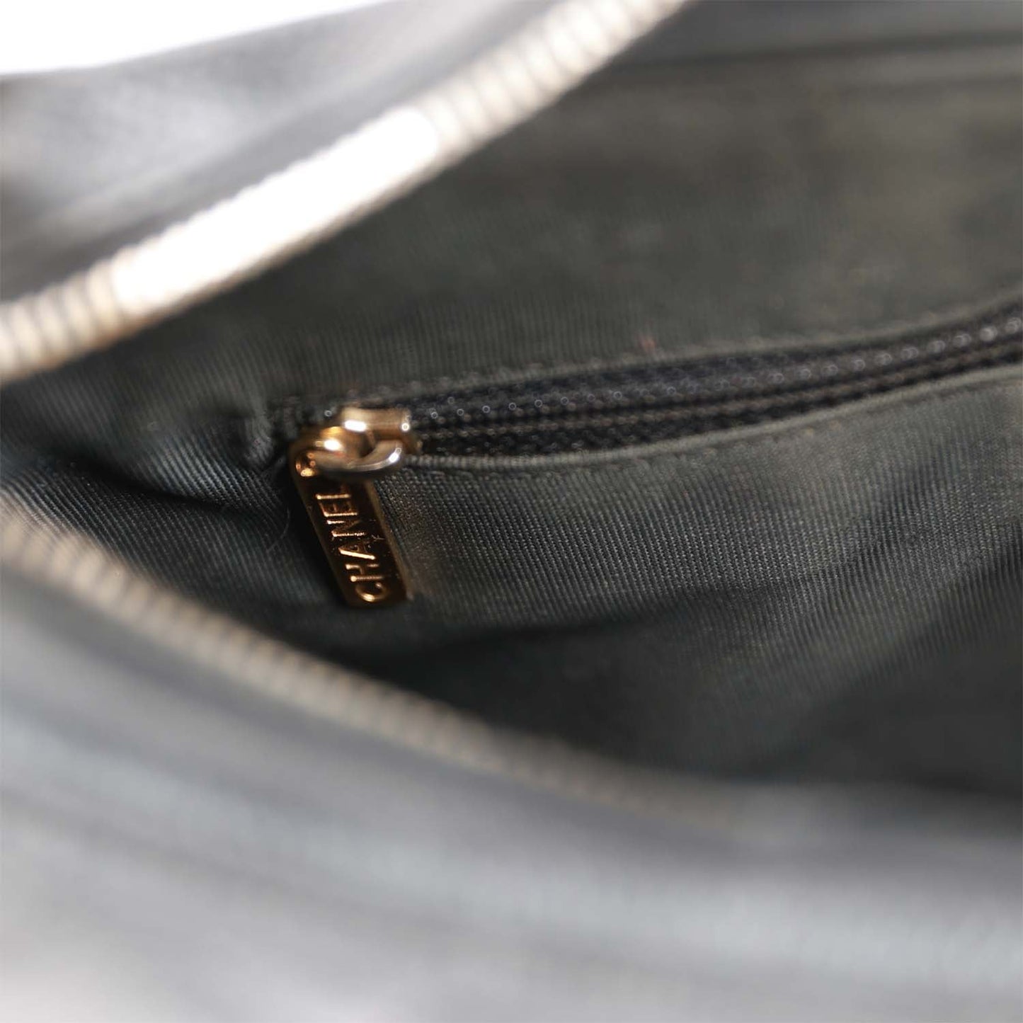 Chanel  Timeless CC Shoulder Bag Black Caviar Gold Hardware