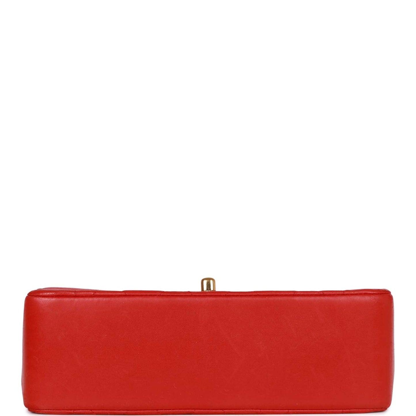 Chanel  Small Diana Flap Bag Red Lambskin Gold Hardware