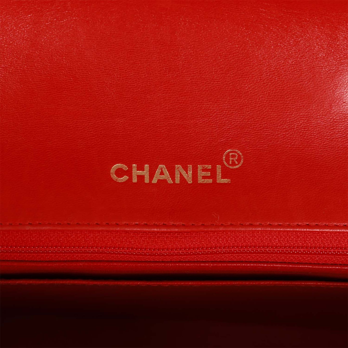 Chanel  Small Diana Flap Bag Red Lambskin Gold Hardware