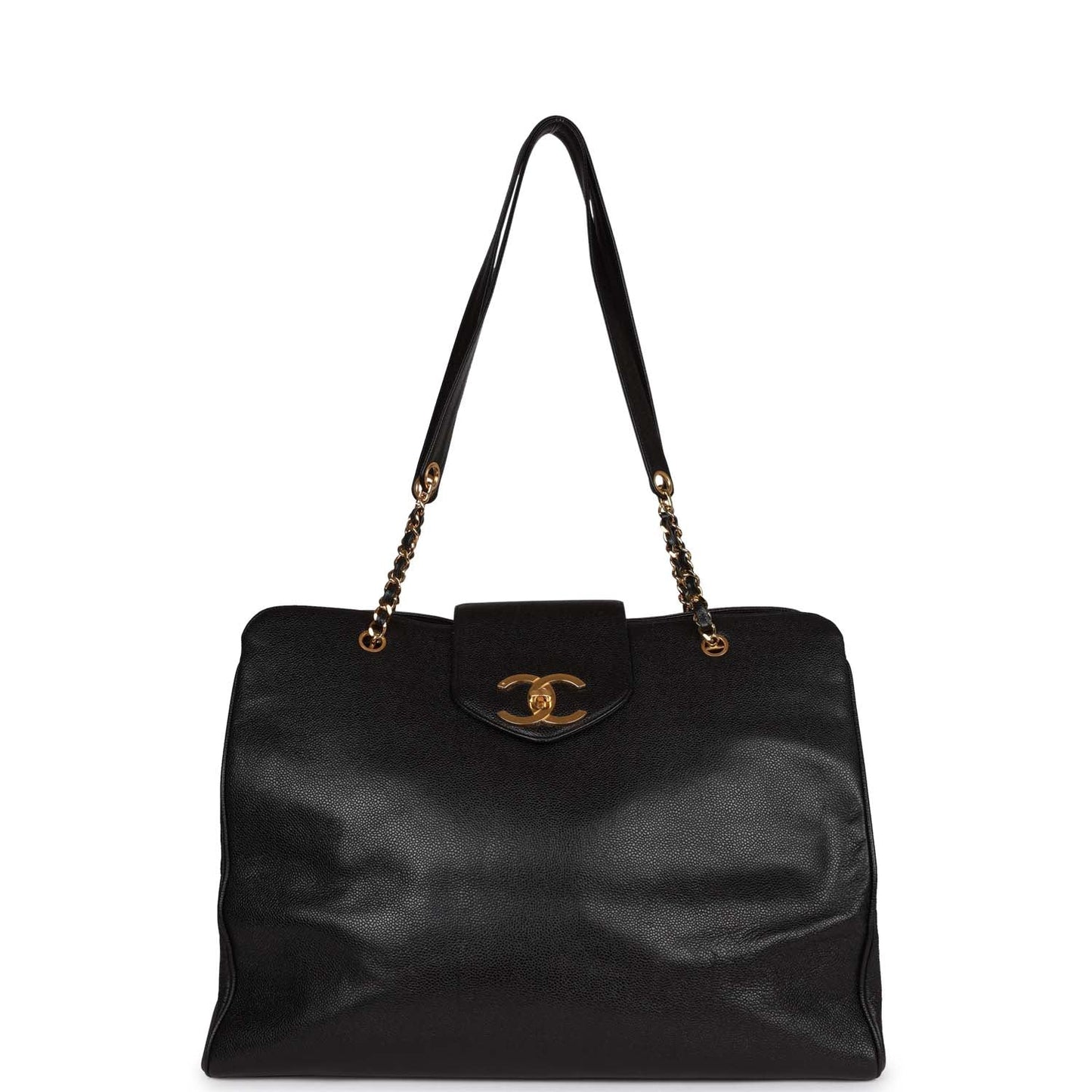 Chanel Supermodel Tote Black Caviar Gold Hardware