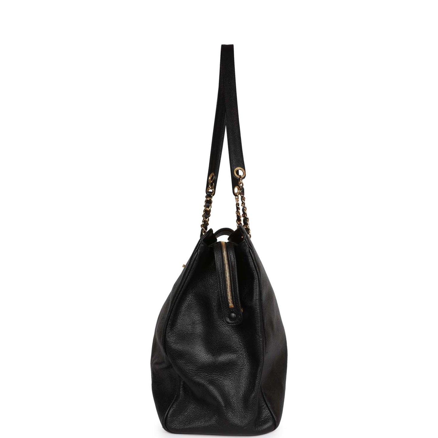 Chanel Supermodel Tote Black Caviar Gold Hardware