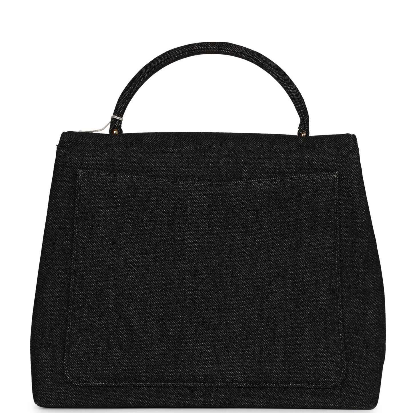 Chanel Kelly Top Handle Bag Black Gold Hardware