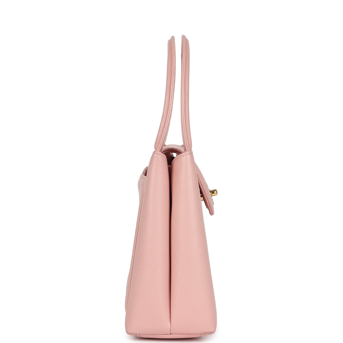 Chanel  Small Kelly Pink Lambskin Gold Hardware