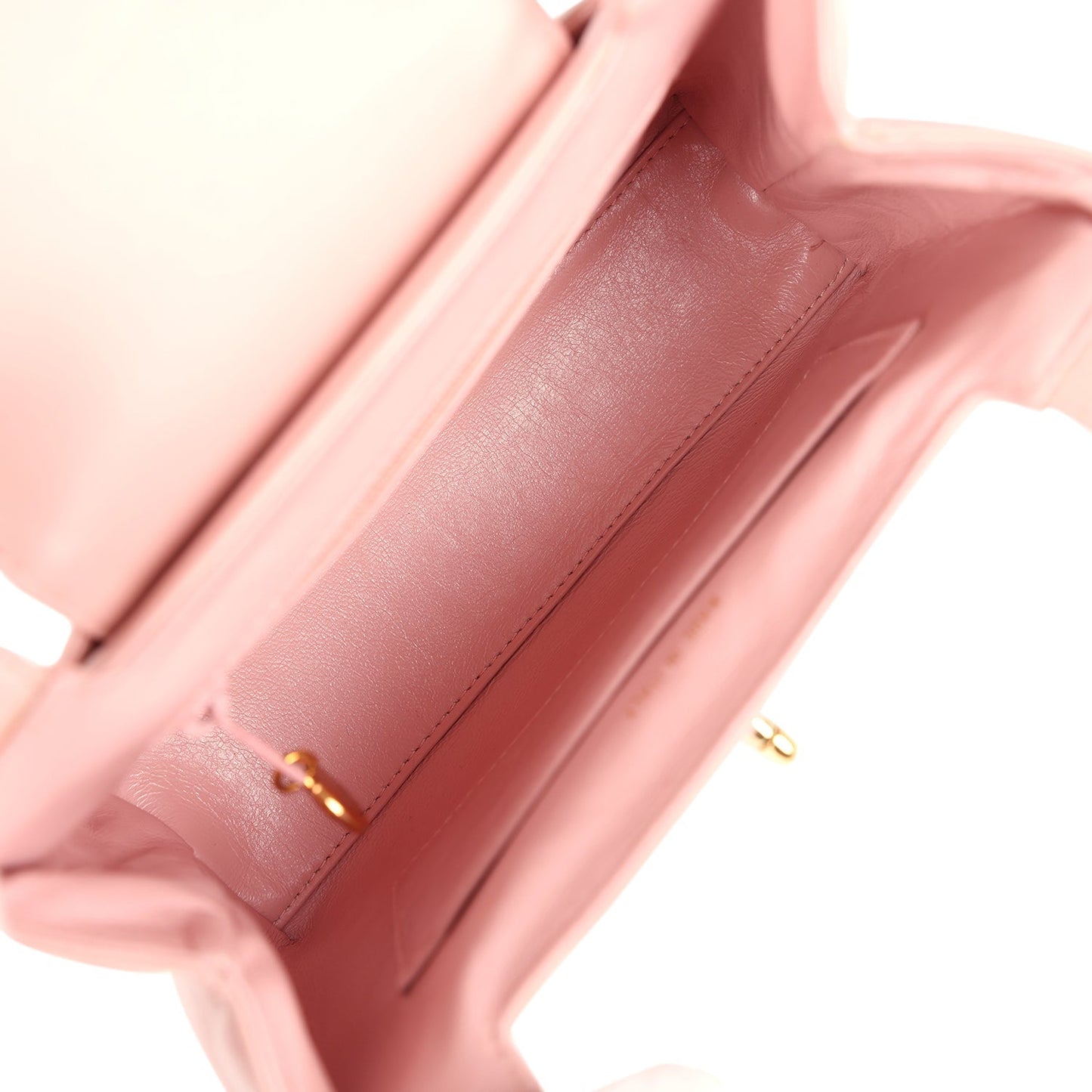 Chanel  Small Kelly Pink Lambskin Gold Hardware
