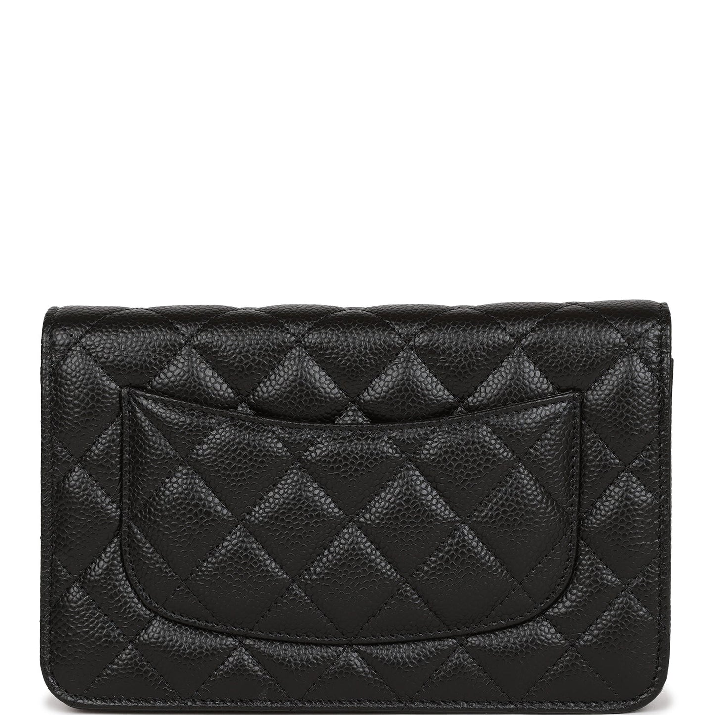 Chanel Wallet on Chain WOC Black Caviar Gold Hardware