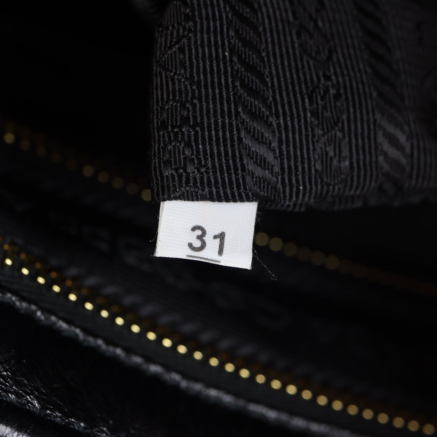 Prada Vitello Shine Bonnie Shoulder Bag Large