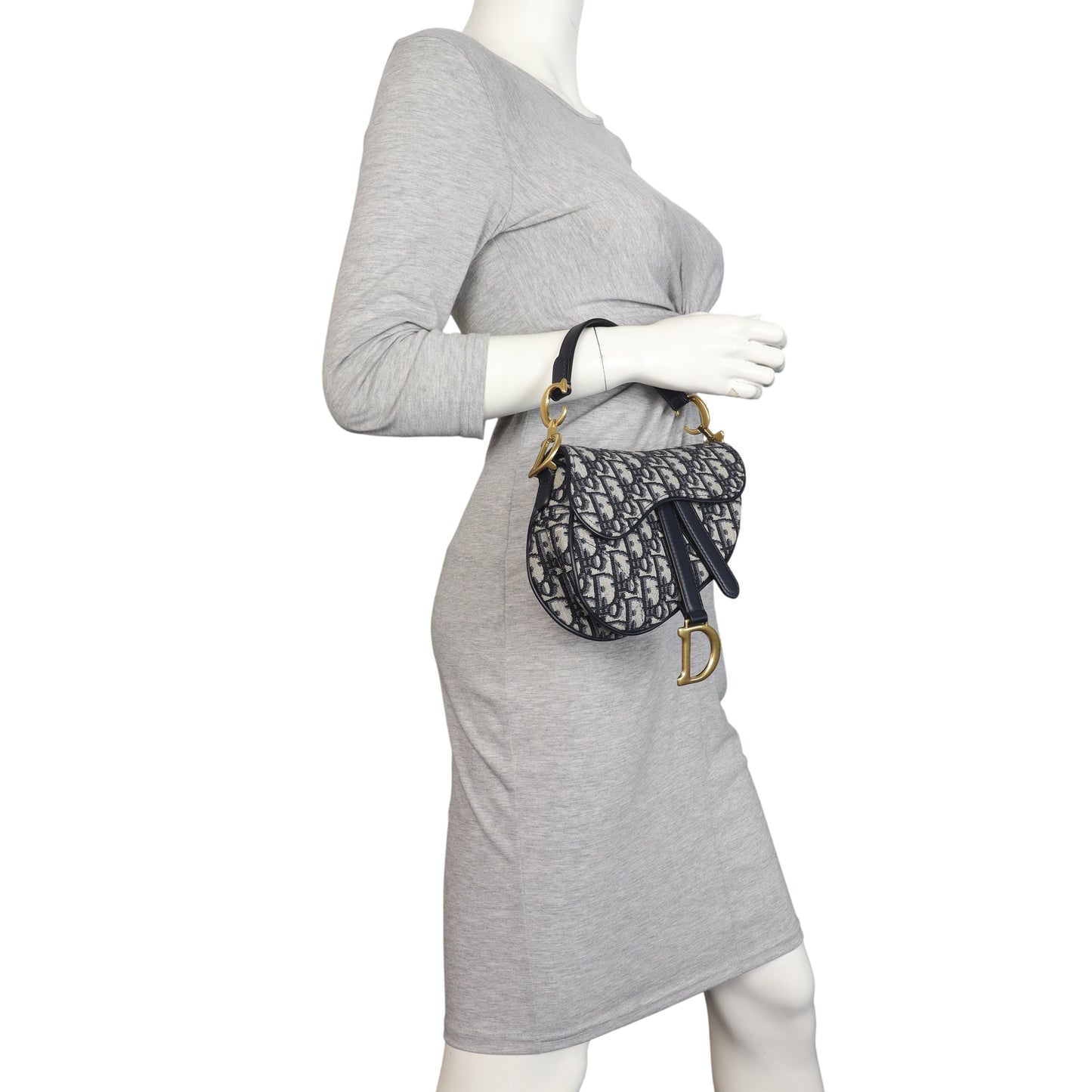 Dior Saddle Bag Mini Oblique