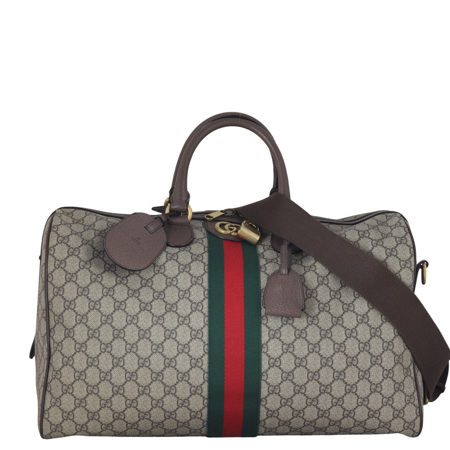 Gucci GG Supreme Ophidia Carry-On Duffle Medium