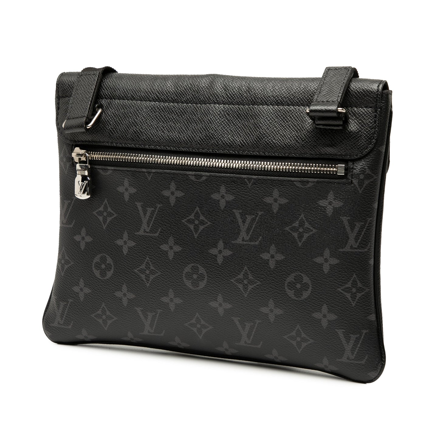 Black Louis Vuitton Taigarama Outdoor Flap Messenger Crossbody Bag