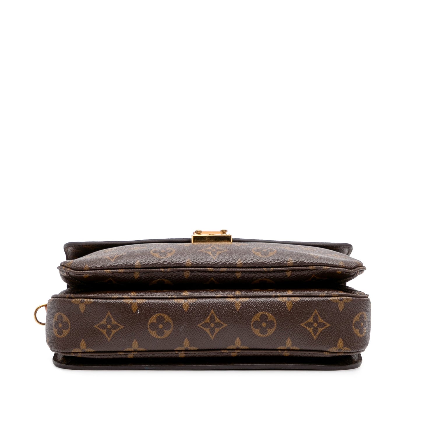Brown Louis Vuitton Monogram Pochette Metis Satchel