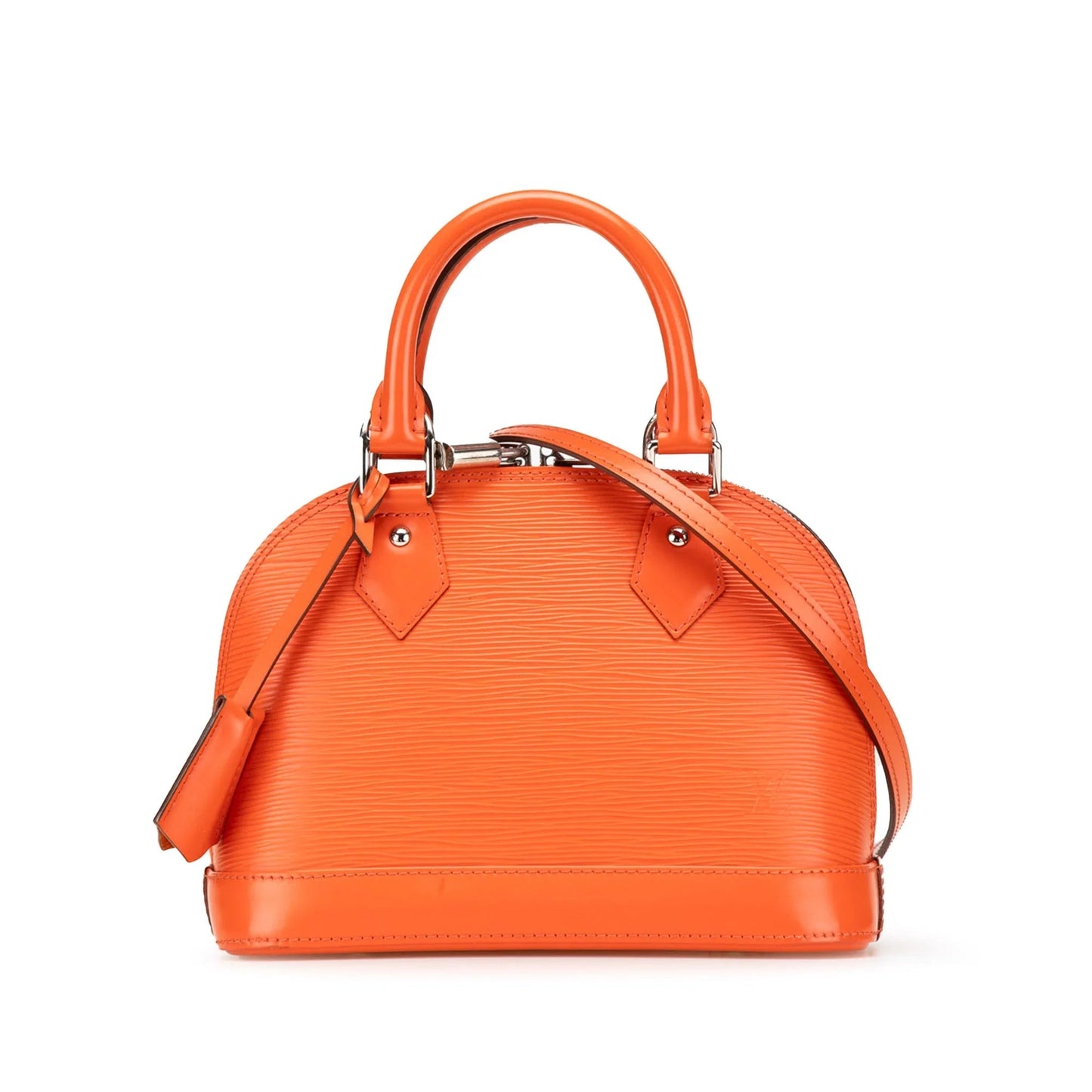 Orange Louis Vuitton Epi Alma BB Satchel