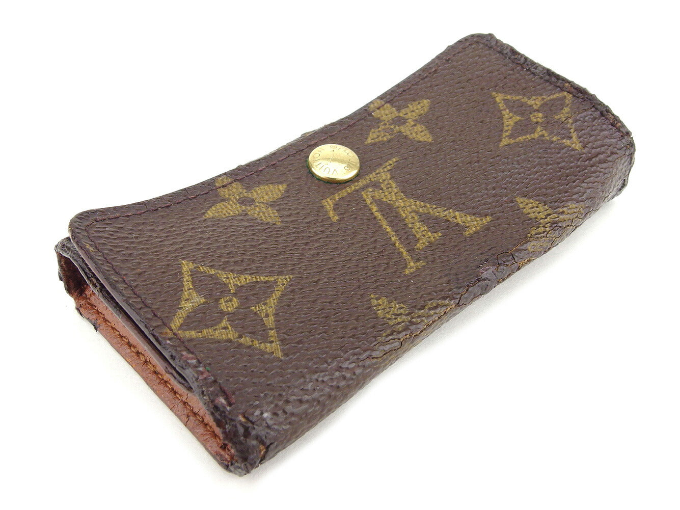 LOUIS VUITTON Key case Key holder M62631 Brown Multicles4