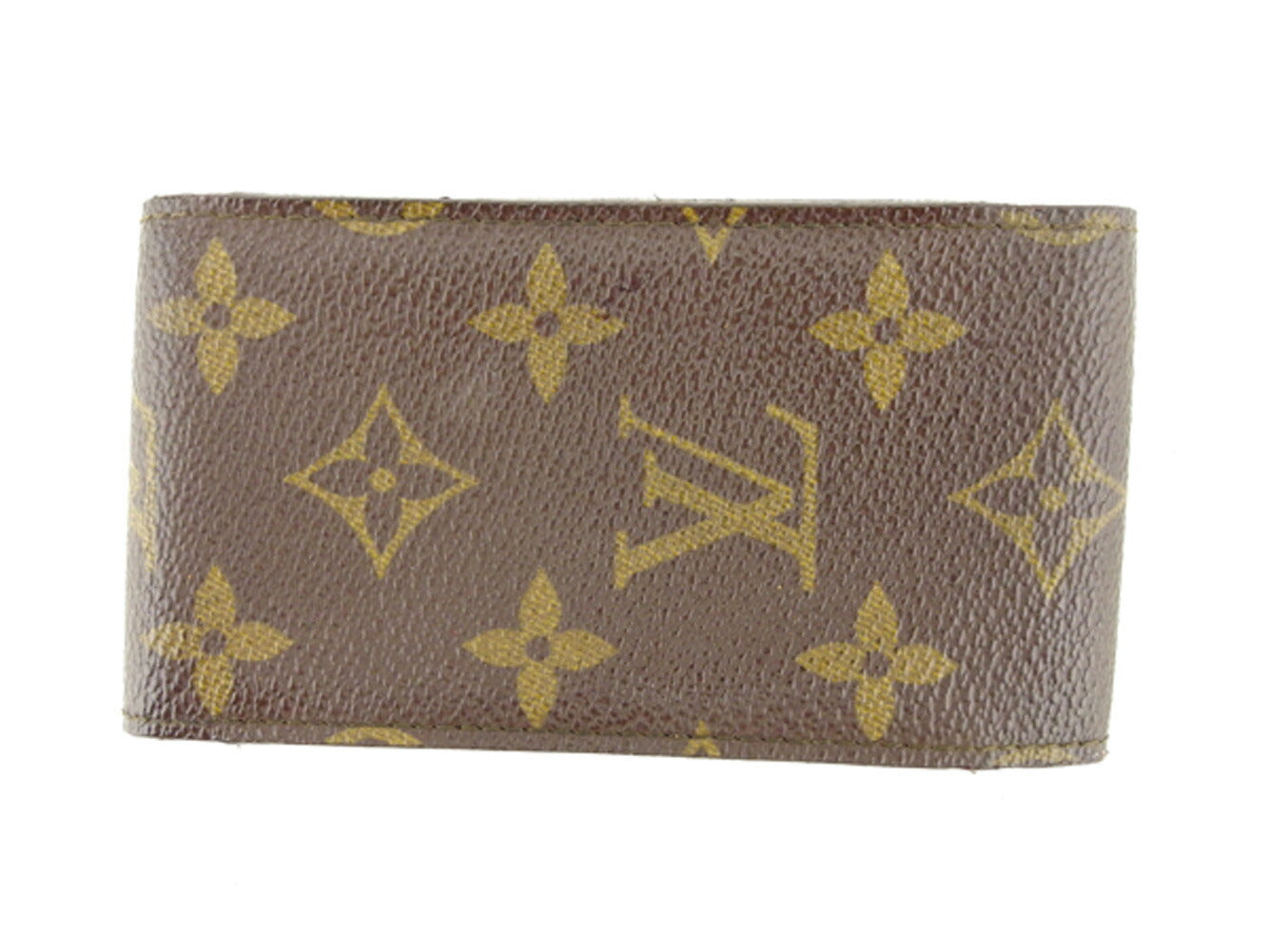 LOUIS VUITTON Cigarette case M63024 Brown beige Etui cigarette