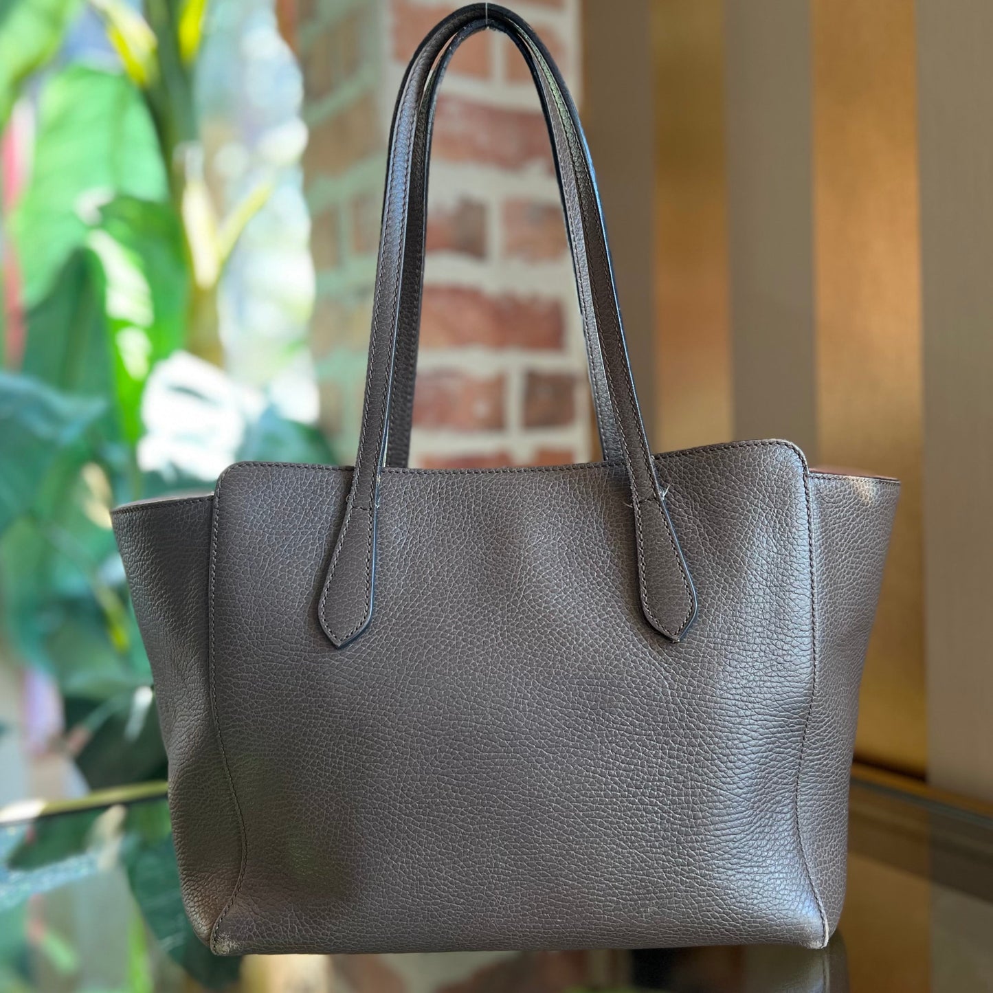 Gucci Leather Tote