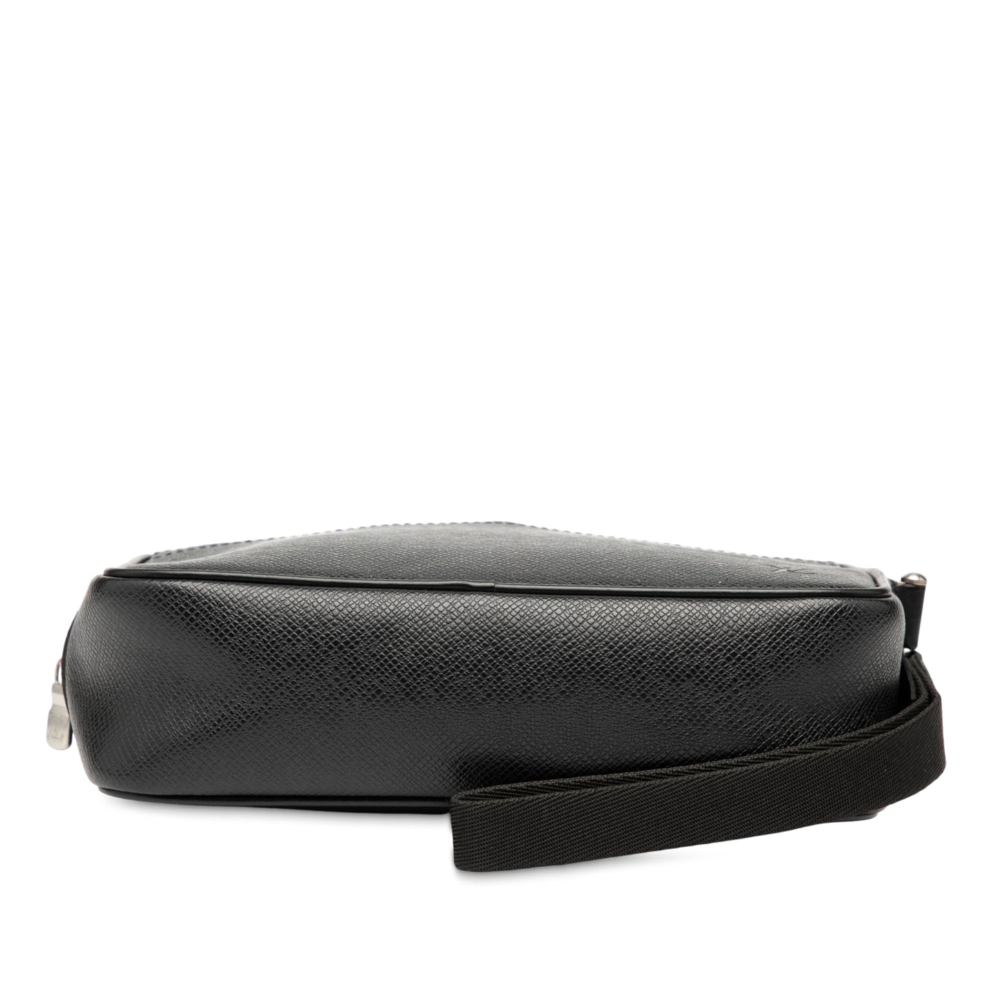 Black Louis Vuitton Taiga Pochette Kaluga Clutch Bag