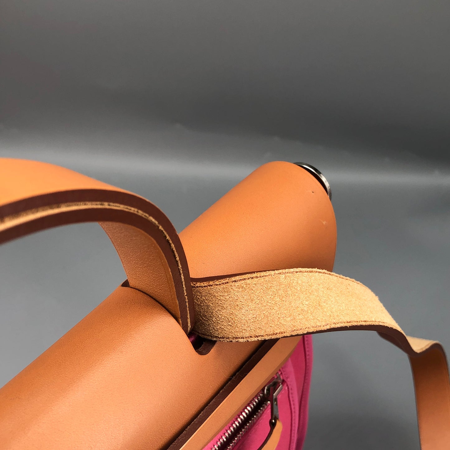 Hermes 2011 Pink Canvas Herbag 31 Shoulder Bag