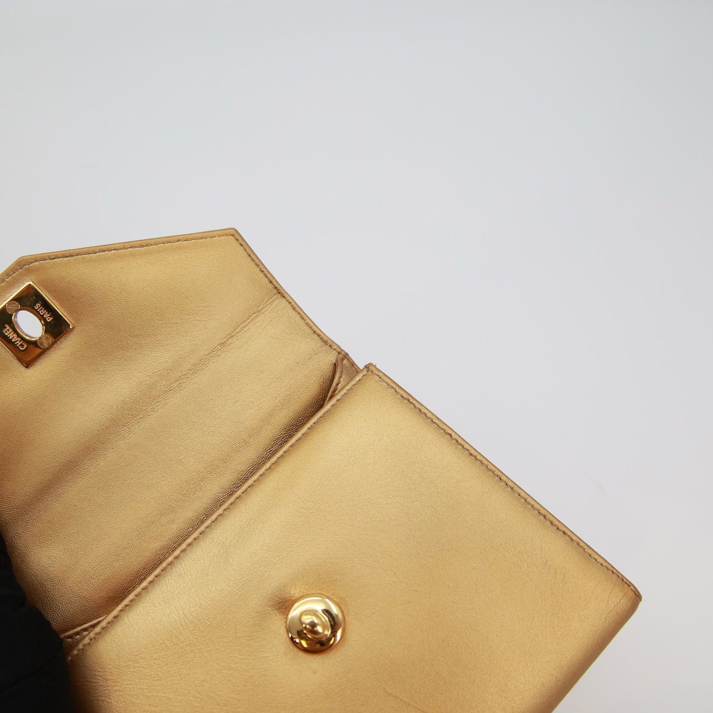 Chanel Gold Mini Kelly