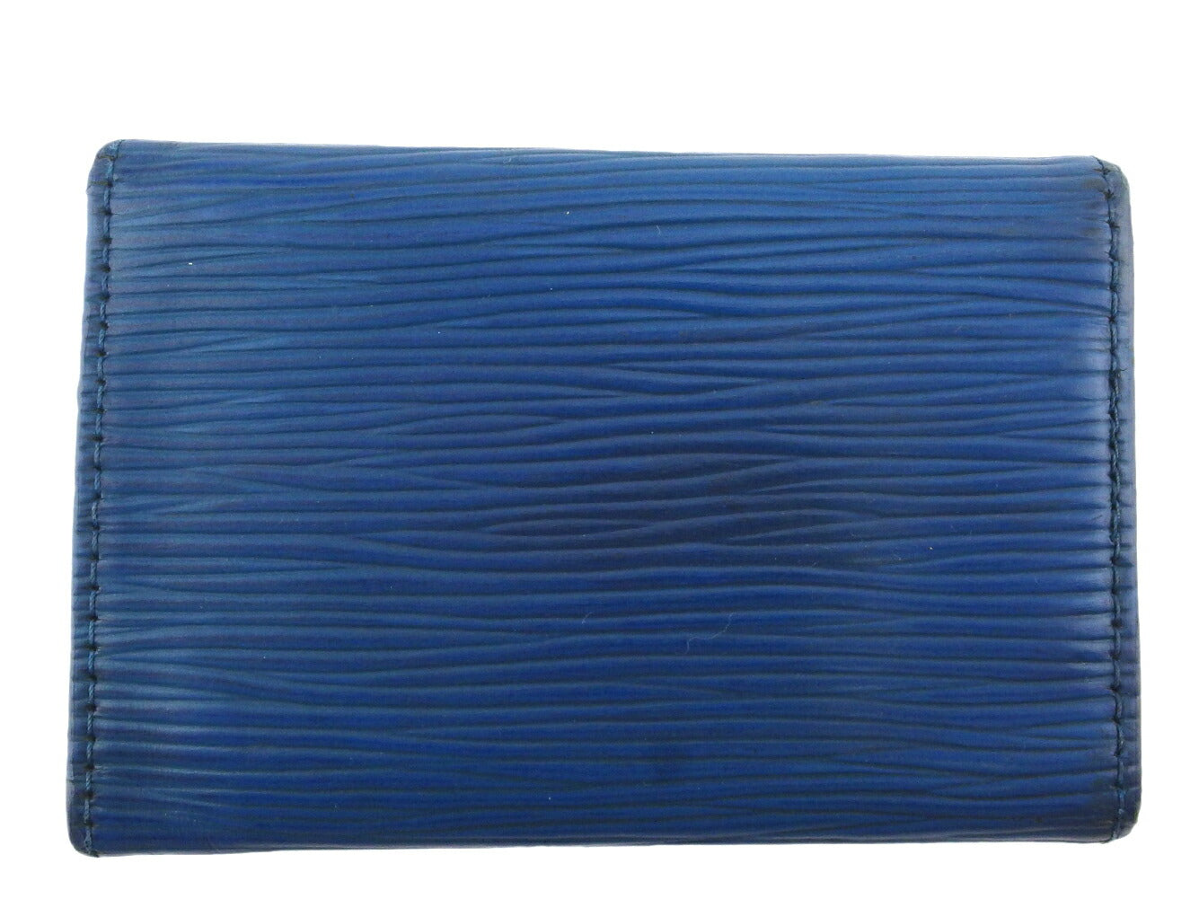 LOUIS VUITTON Key case Key holder  M63815 Blue gold Multicles6