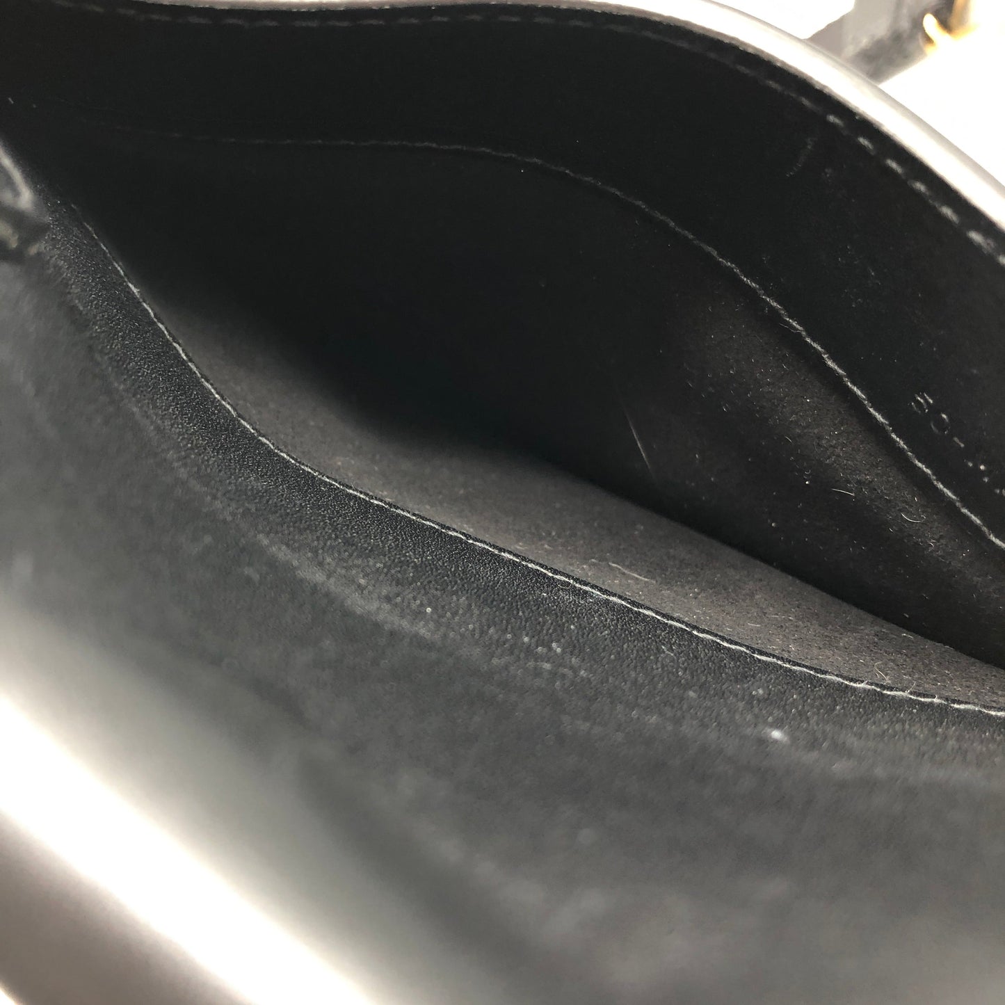 Christian Dior Smooth Black Leather Saddle Waist Belt Bag