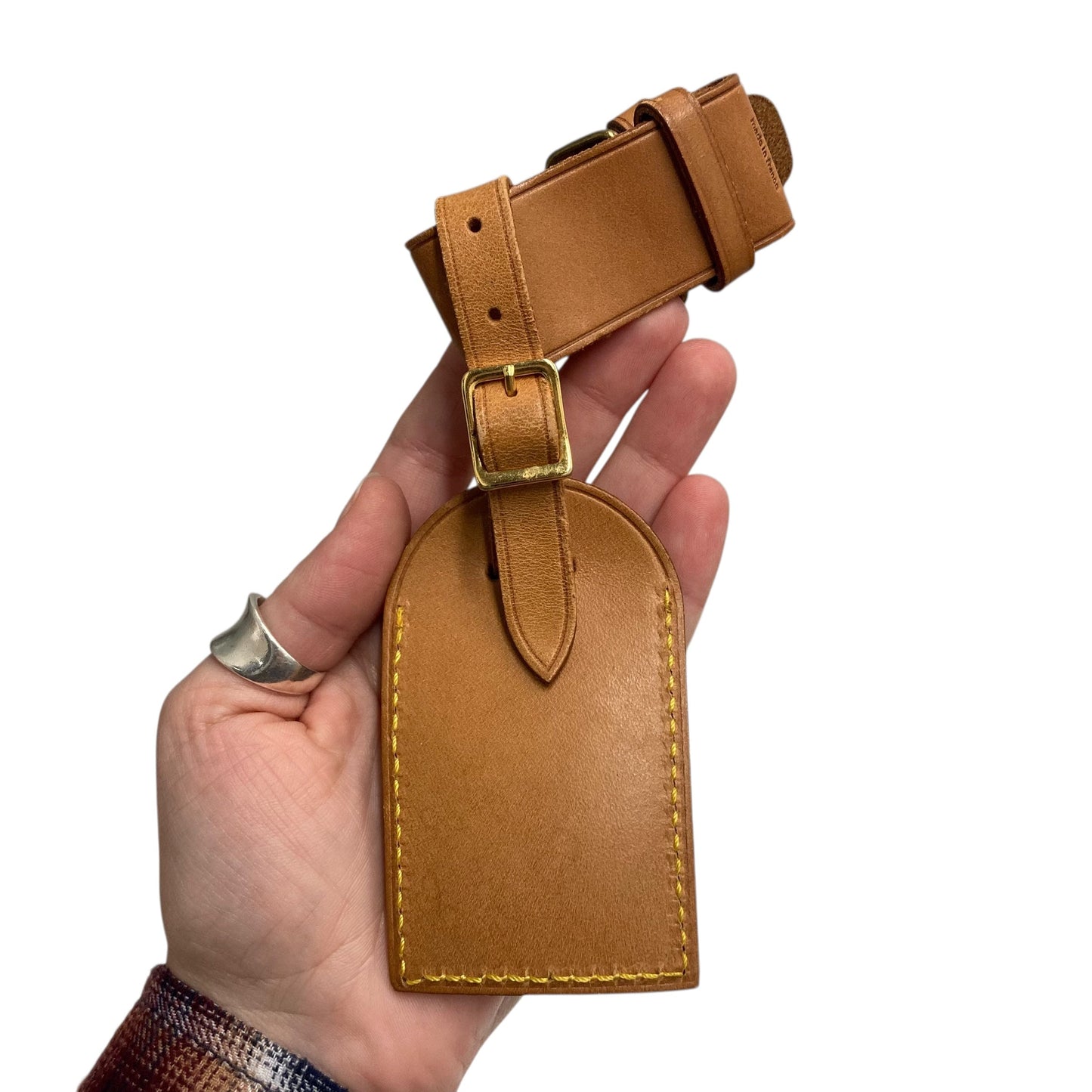 Luxury Designer Luggage Tags By Louis Vuitton In Brown