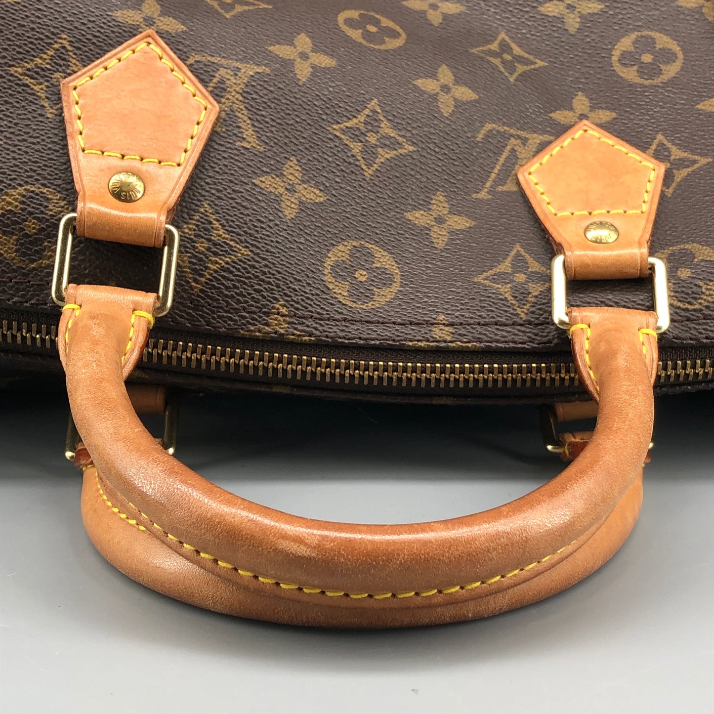 Louis Vuitton 30 Handbag Brown Monogram