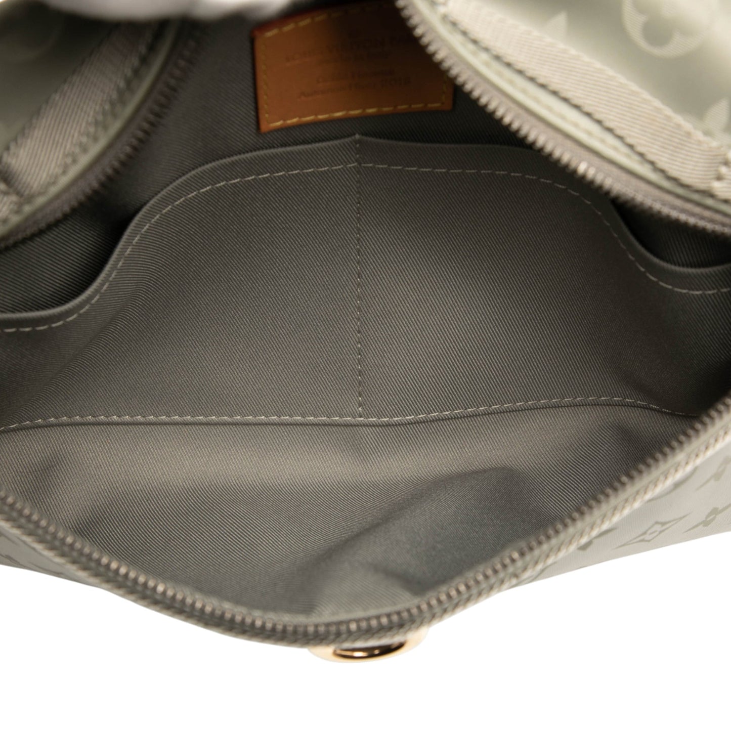 Gray Louis Vuitton Monogram Titanium Messenger PM Crossbody Bag