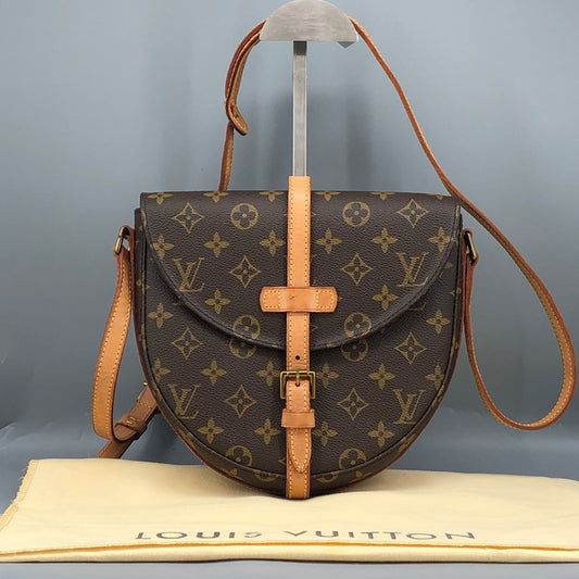 Louis Vuitton Monogram Chantilly Crossbody Bag Brown