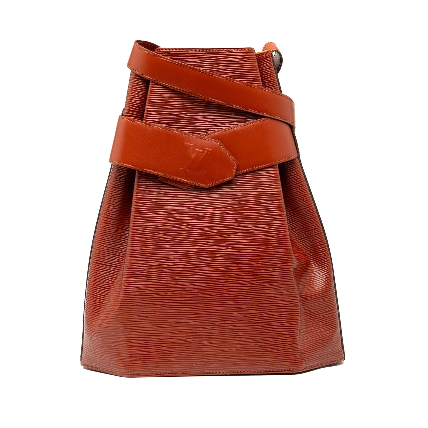 Brown Louis Vuitton Epi Sac D Epaule GM Bucket Bag