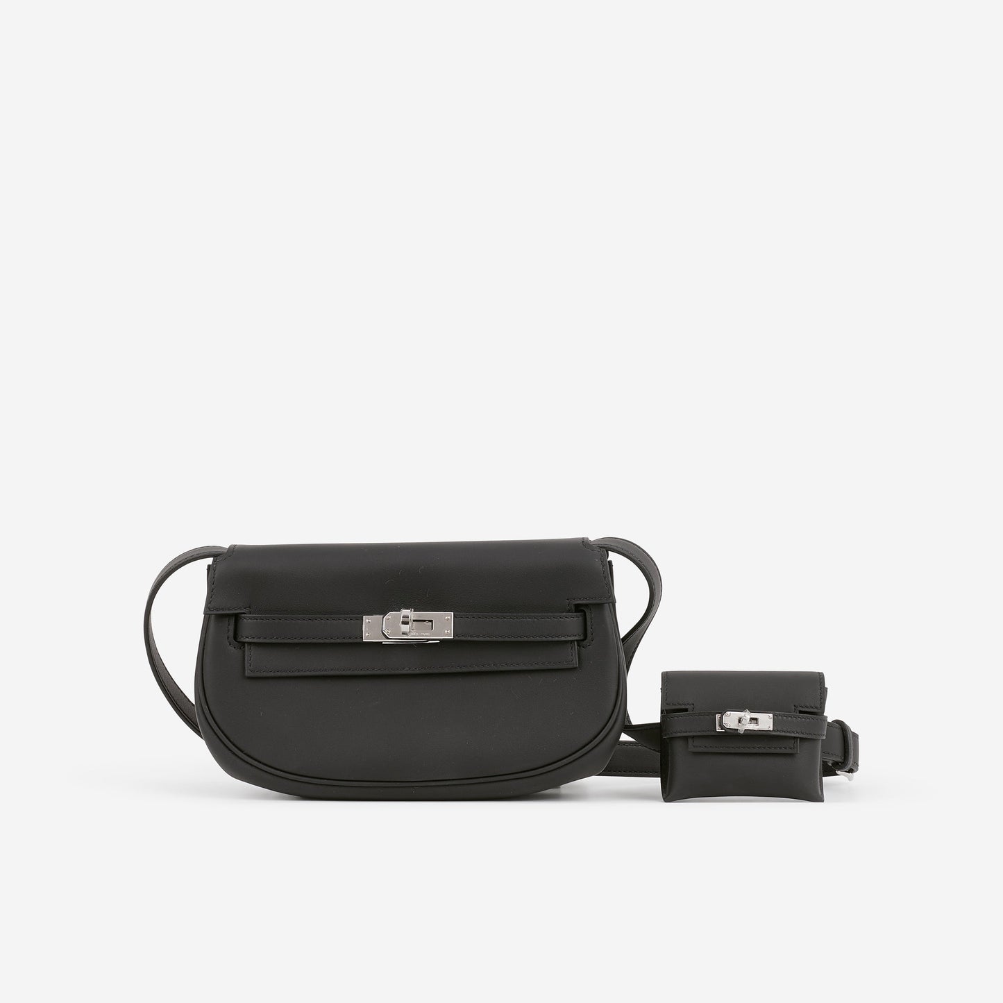 Hermès Kelly Moove - Black Swift | Palladium Hardware