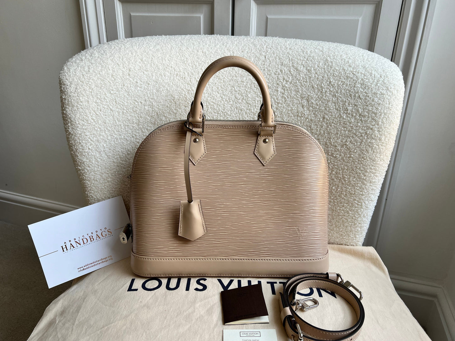 Louis Vuitton Alma PM Dune Epi