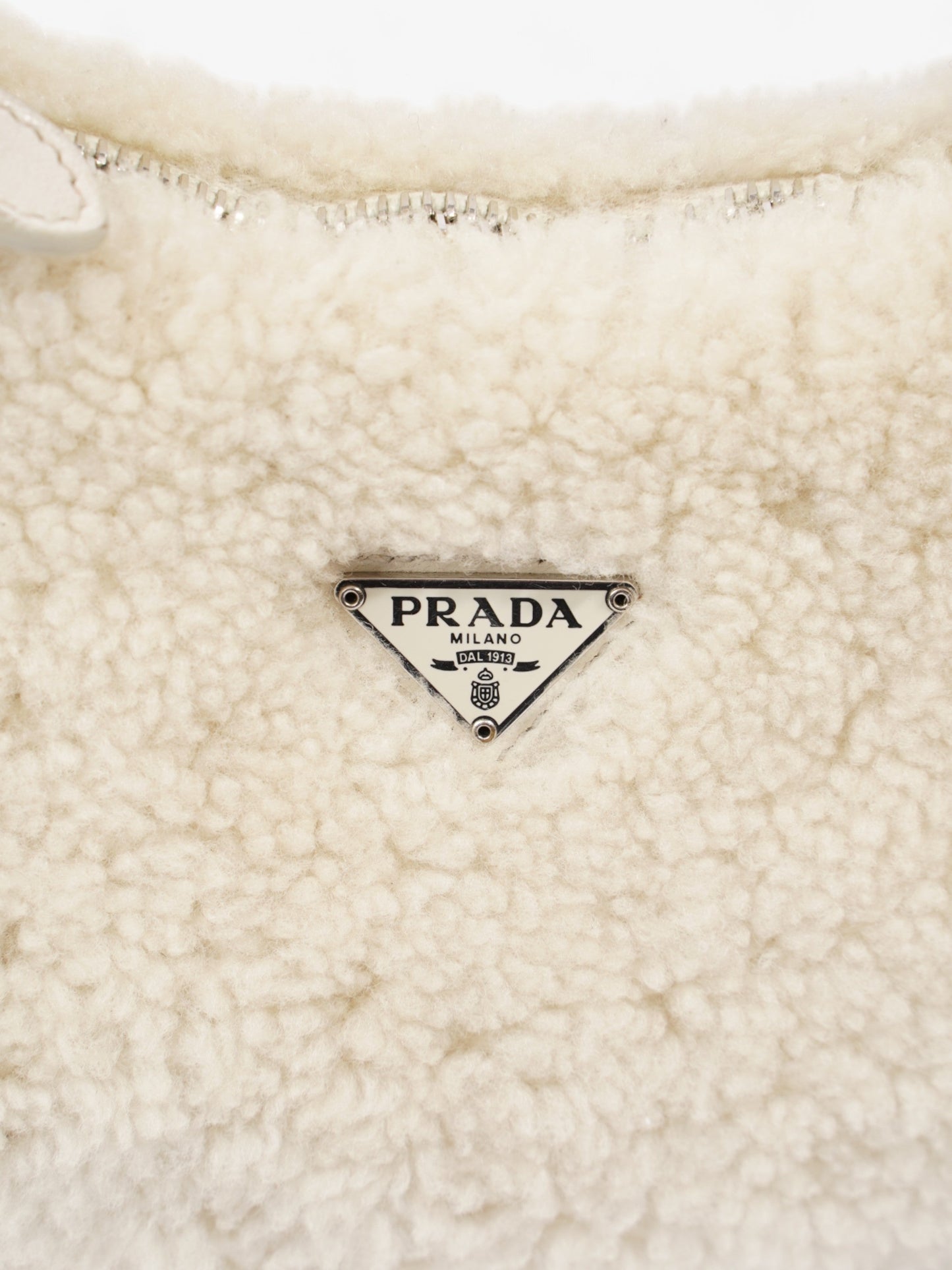 Prada Re-Edition 2000 White  Wool
