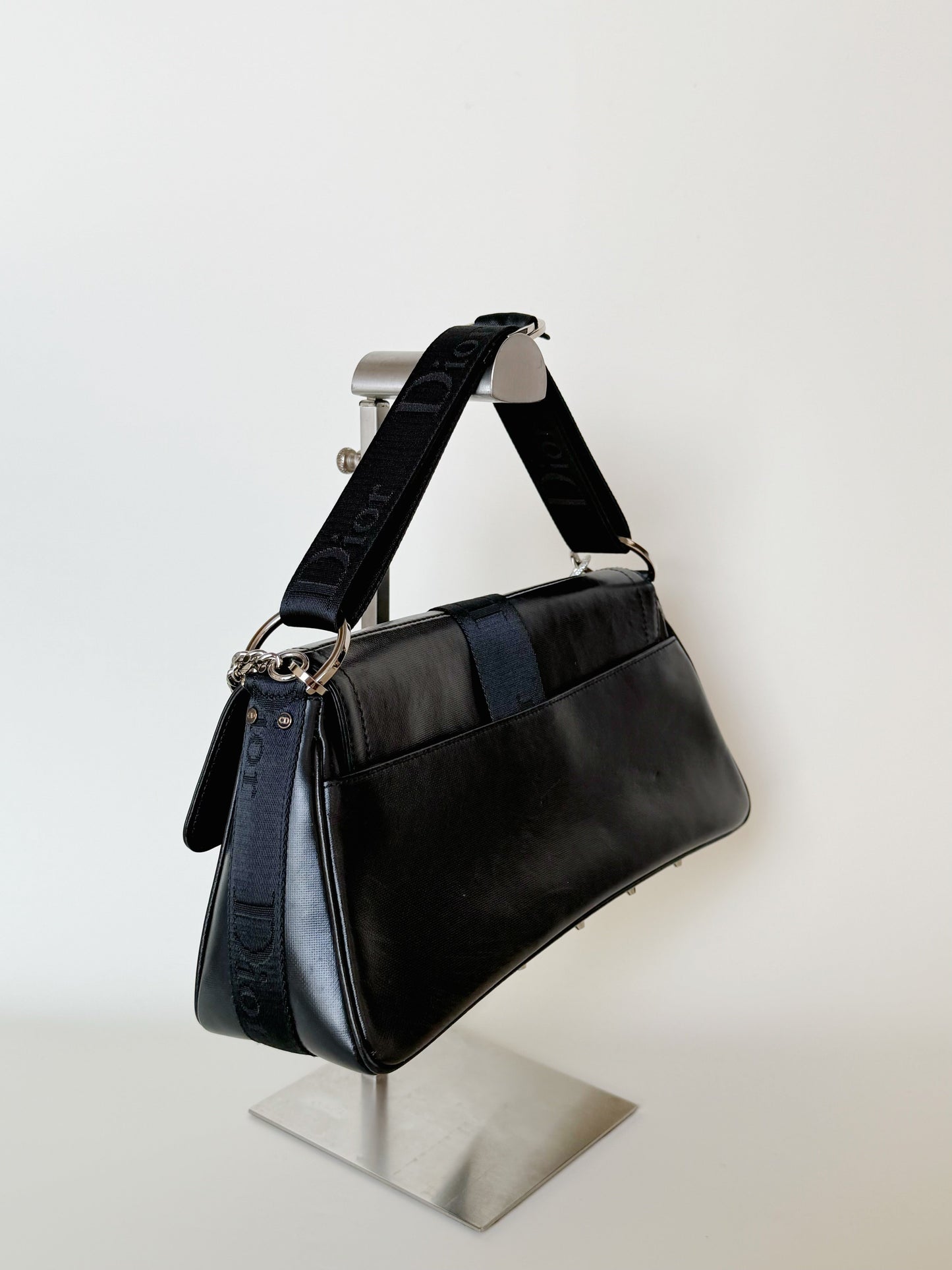Christian Dior Crystal-Embellished Hardcore Shoulder Bag